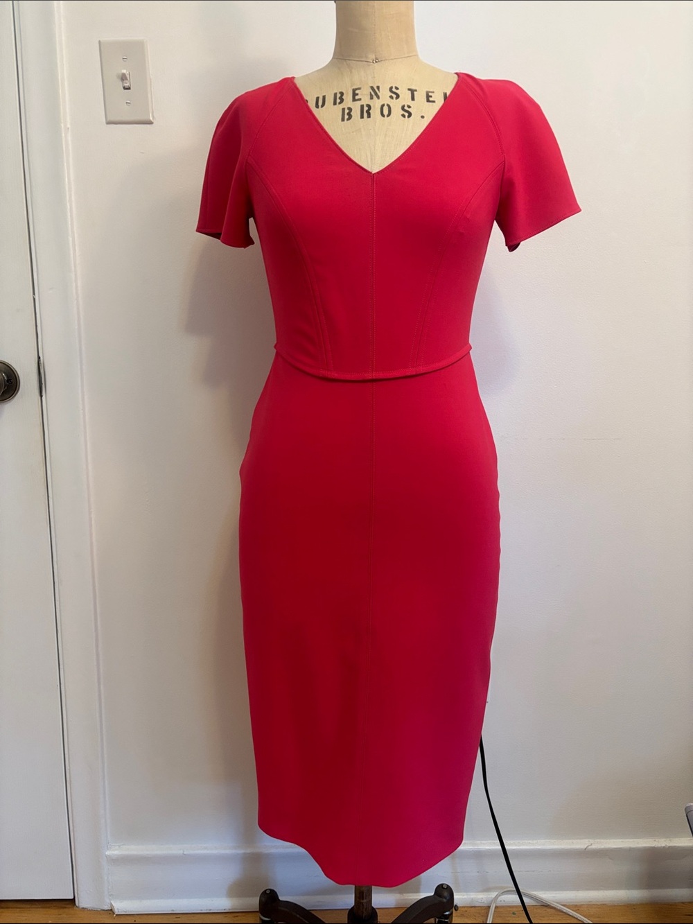 Judith & Charles Structured Dress